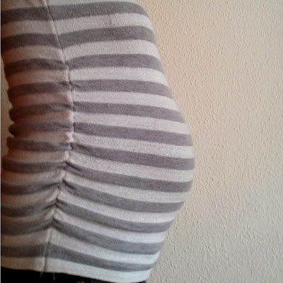 Bauchbild Schwangerschaft 36. SSW
