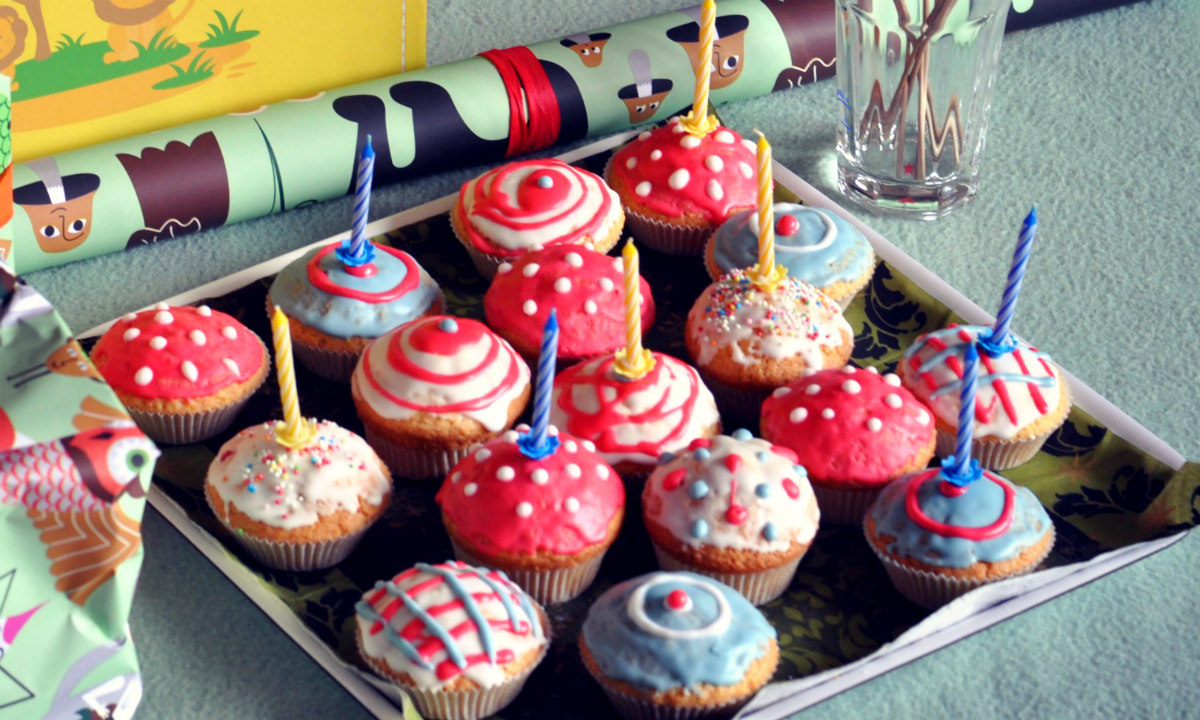 Bunte Kindermuffins — Rezepte Suchen