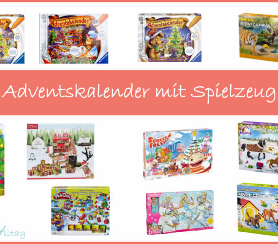 Adventskalender mit Spielzeug